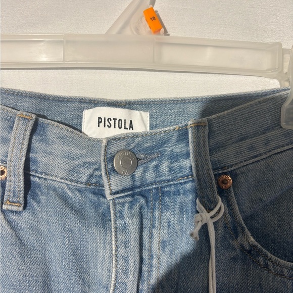 Pistola Light Blue Denim Mini Skirt - Picture 4 of 13